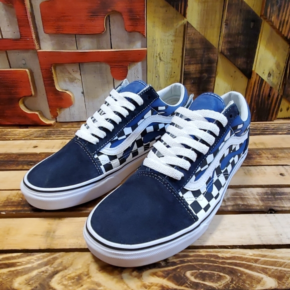 Vans Shoes - Vans Old Skool Checker Flame Size 10